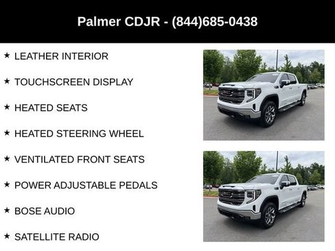 Used 2022 GMC Sierra 1500 SLT w/ SLT Premium Plus Package AWD/4WD image 5