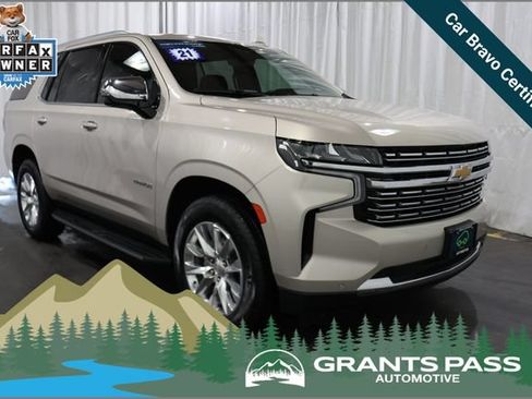 Used 2021 Chevrolet Tahoe Premier w/ Premium Package AWD/4WD image 1