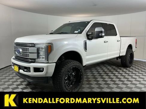 Used 2017 Ford F350 Platinum w/ Platinum Ultimate Package AWD/4WD image 1
