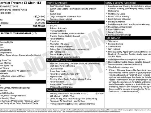 Used 2023 Chevrolet Traverse LT FWD image 31