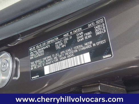 Certified 2022 Volvo XC60 B5 Momentum w/ Advanced Package image 28