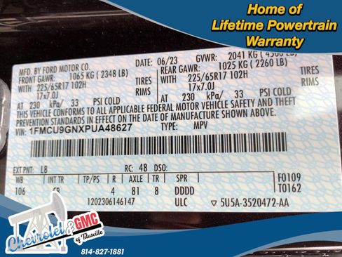 Used 2023 Ford Escape Active w/ Tech Pack #2 AWD/4WD image 25