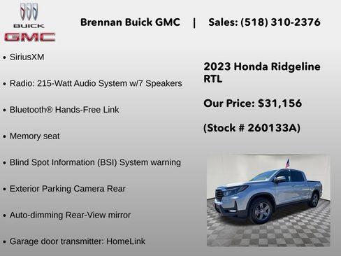 Used 2023 Honda Ridgeline RTL image 6