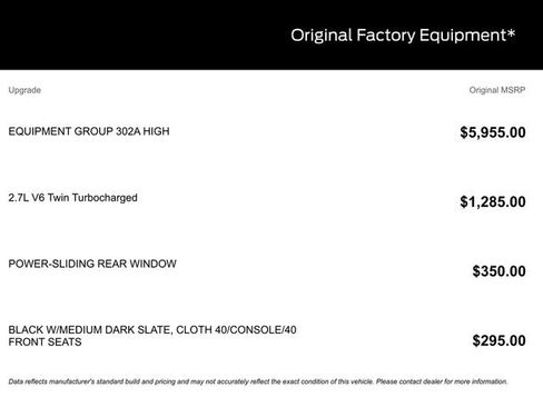Certified 2022 Ford F150 XLT w/ Equipment Group 302A High image 22