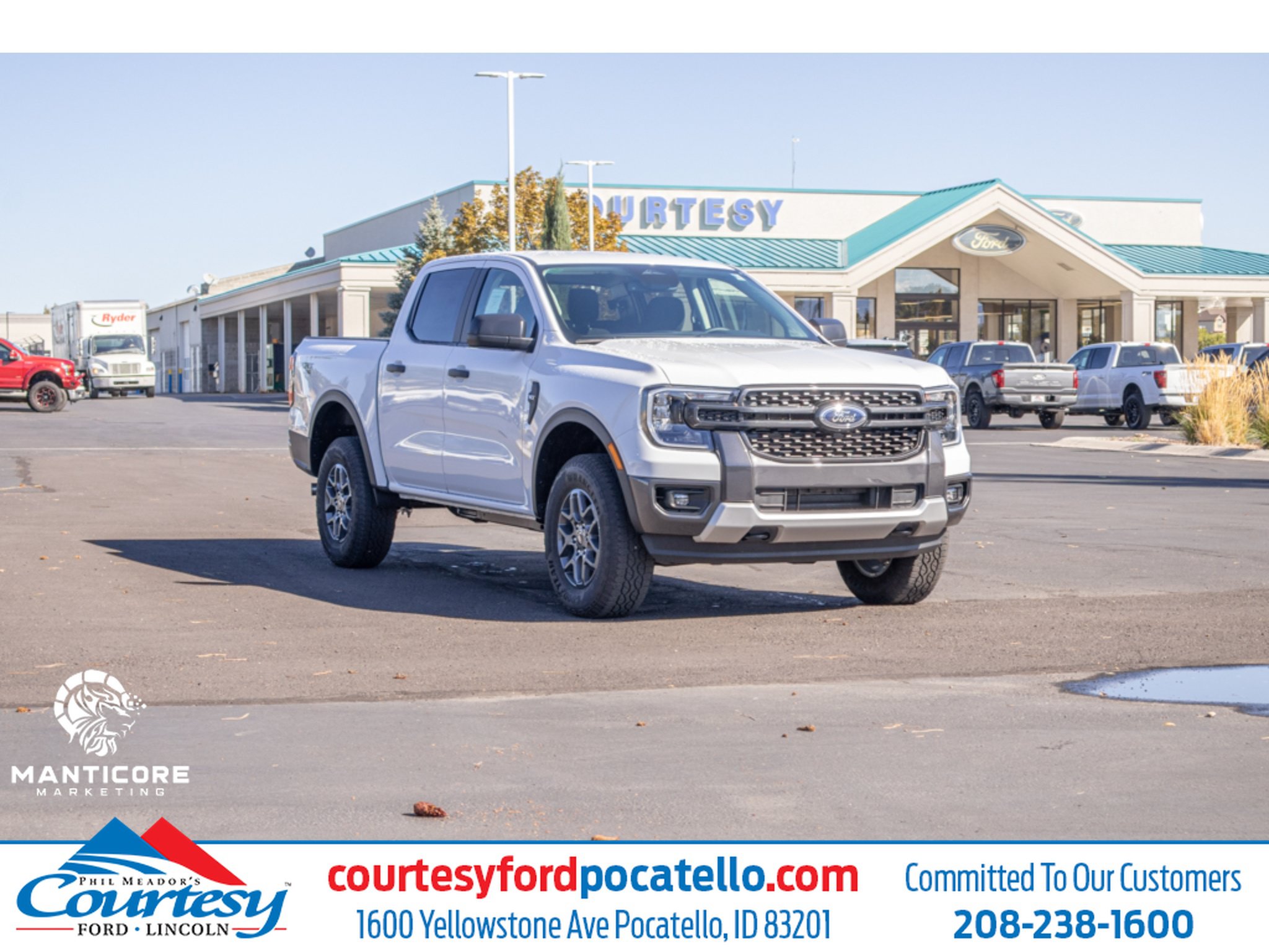 New 2026 Ford Ranger XLT w/ Equipment Group 301A High AWD/4WD image 1