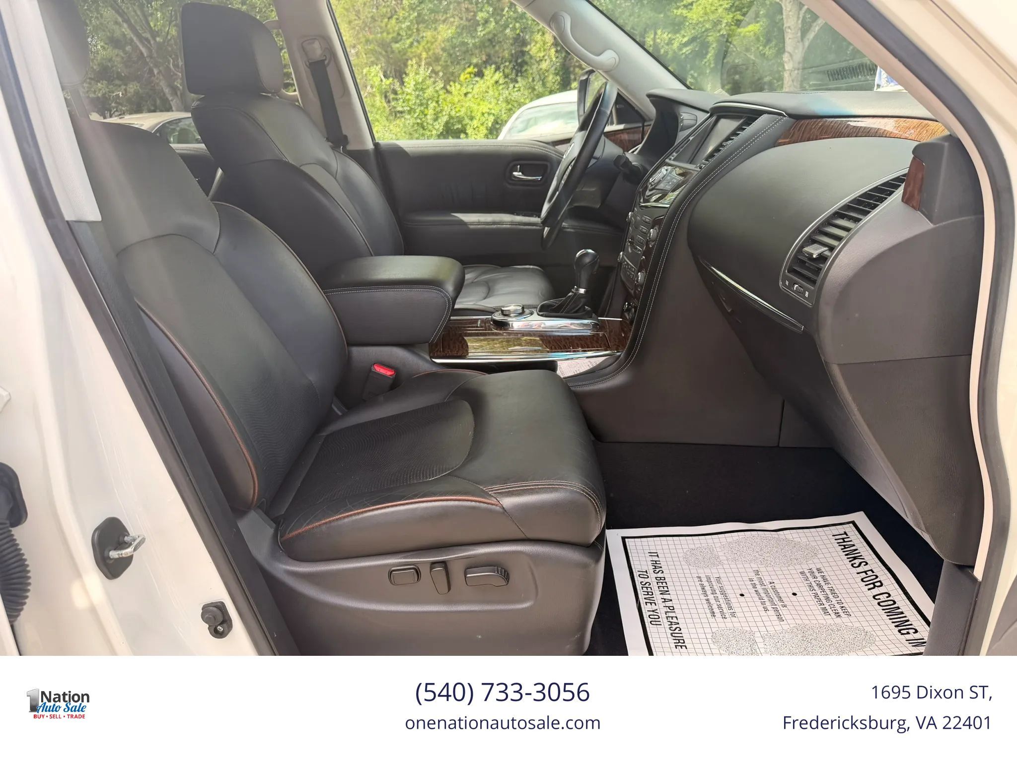 Used 2017 Nissan Armada Platinum w/ Captain Seat Package AWD/4WD image 15