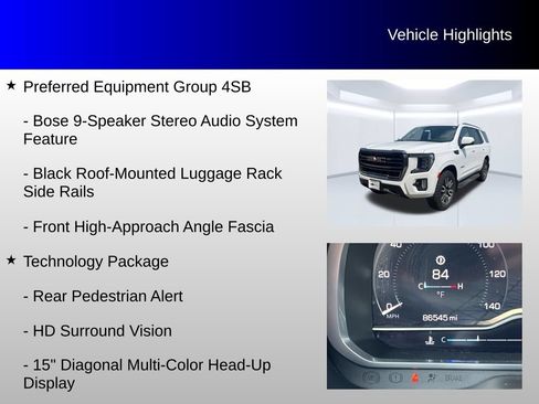 Used 2023 GMC Yukon AT4 w/ Technology Package AWD/4WD image 24
