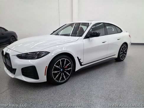 Used 2024 BMW i4 eDrive35 w/ M Sport Package RWD image 4