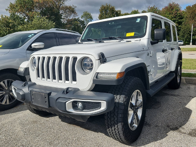 Used 2021 Jeep Wrangler Unlimited Sahara w/ LED Lighting Group AWD/4WD image 3