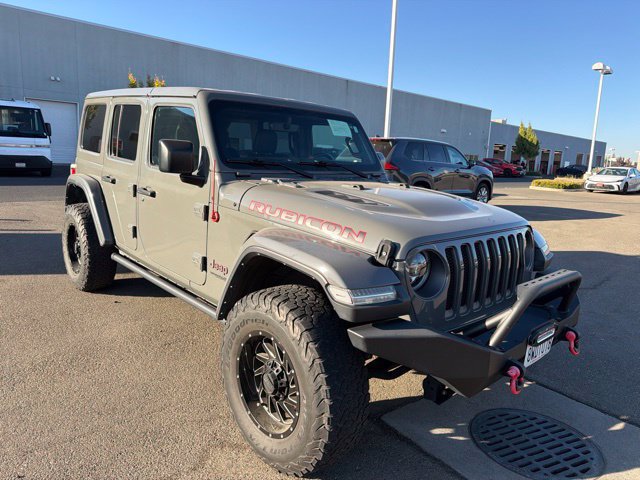 Used 2021 Jeep Wrangler Unlimited Rubicon AWD/4WD image 3