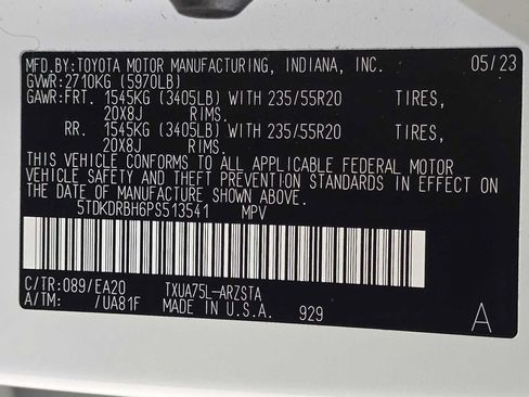 Used 2023 Toyota Highlander XSE AWD/4WD image 32