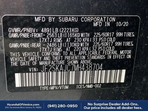 Used 2021 Subaru Forester Premium AWD/4WD image 14