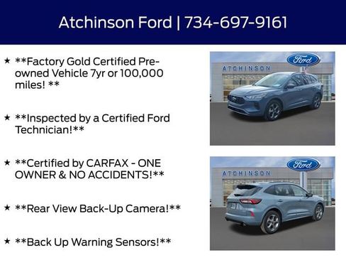 Certified 2024 Ford Escape ST-Line w/ Tech Pack #1 image 4