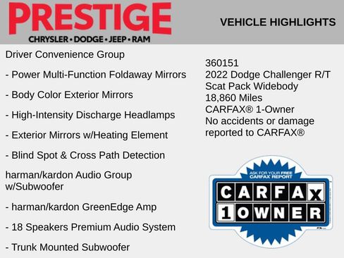 Used 2022 Dodge Challenger R/T Scat Pack image 6
