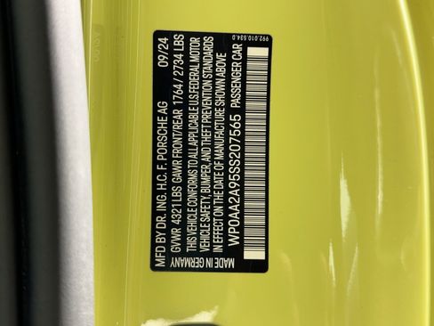 Certified 2025 Porsche 911 Carrera T image 18