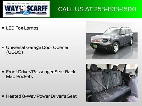 New 2025 Ford Bronco Sport Heritage w/ Convenience Package image 12