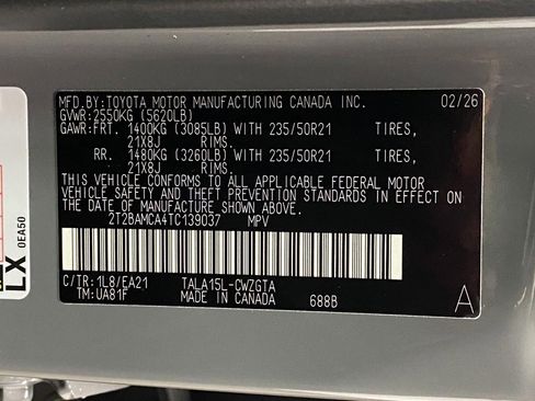 New 2026 Lexus RX 350 F Sport image 34