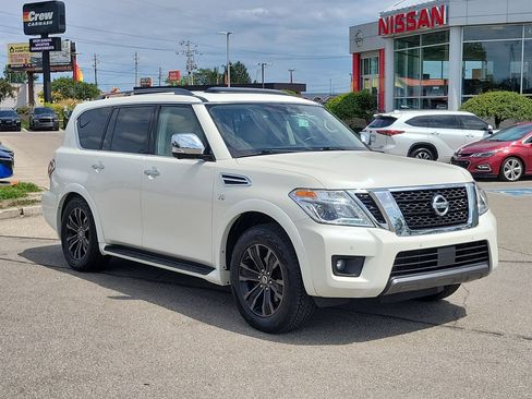 Used 2019 Nissan Armada Platinum w/ Captain's Chairs Package AWD/4WD image 4