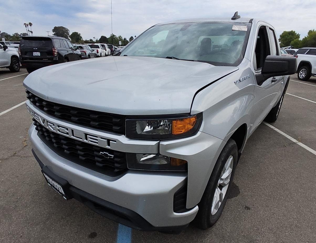 Used 2022 Chevrolet Silverado 1500 Custom RWD image 1