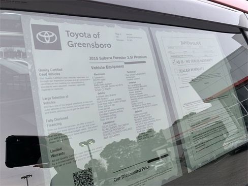 Used 2015 Subaru Forester 2.5i Premium w/ Popular Package #1 image 35