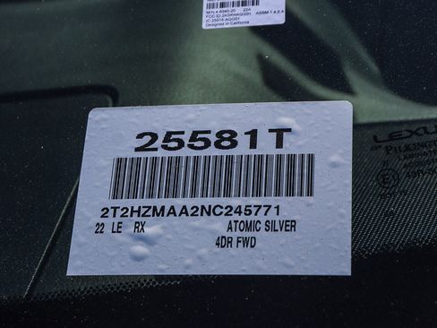 Used 2022 Lexus RX 350 FWD w/ Premium Package image 28