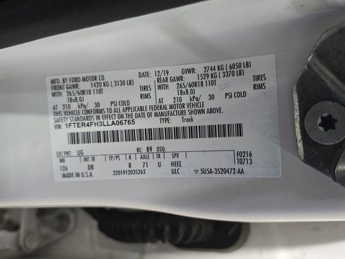 Used 2020 Ford Ranger Lariat w/ Equipment Group 501A Mid AWD/4WD image 35
