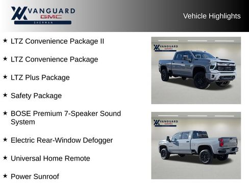 Used 2024 Chevrolet Silverado 2500 LTZ w/ LTZ Plus Package AWD/4WD image 11