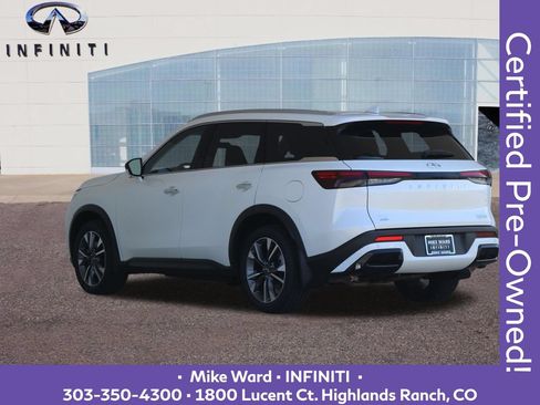 Certified 2025 INFINITI QX60 Luxe w/ Vision Package AWD/4WD image 3