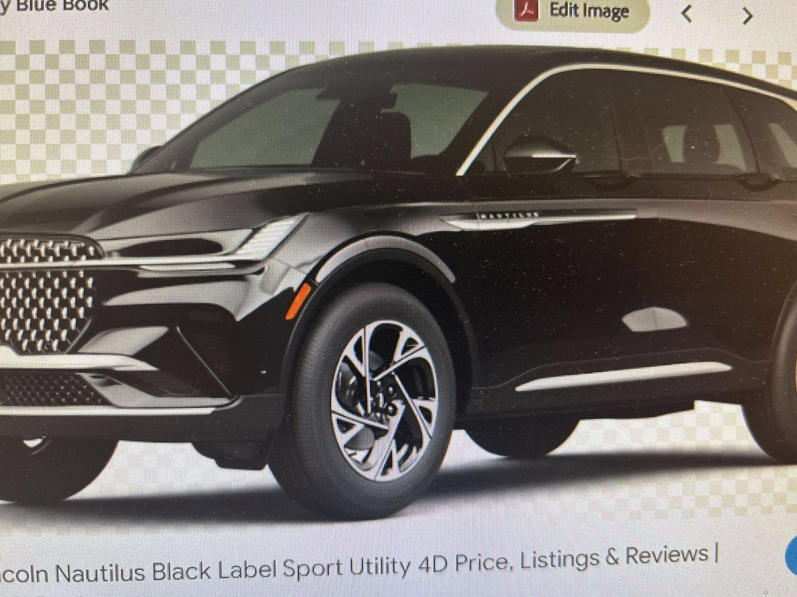 Used 2024 Lincoln Nautilus Reserve AWD/4WD image 2