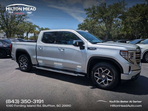 Used 2022 GMC Sierra 1500 SLT w/ SLT Premium Plus Package AWD/4WD image 2