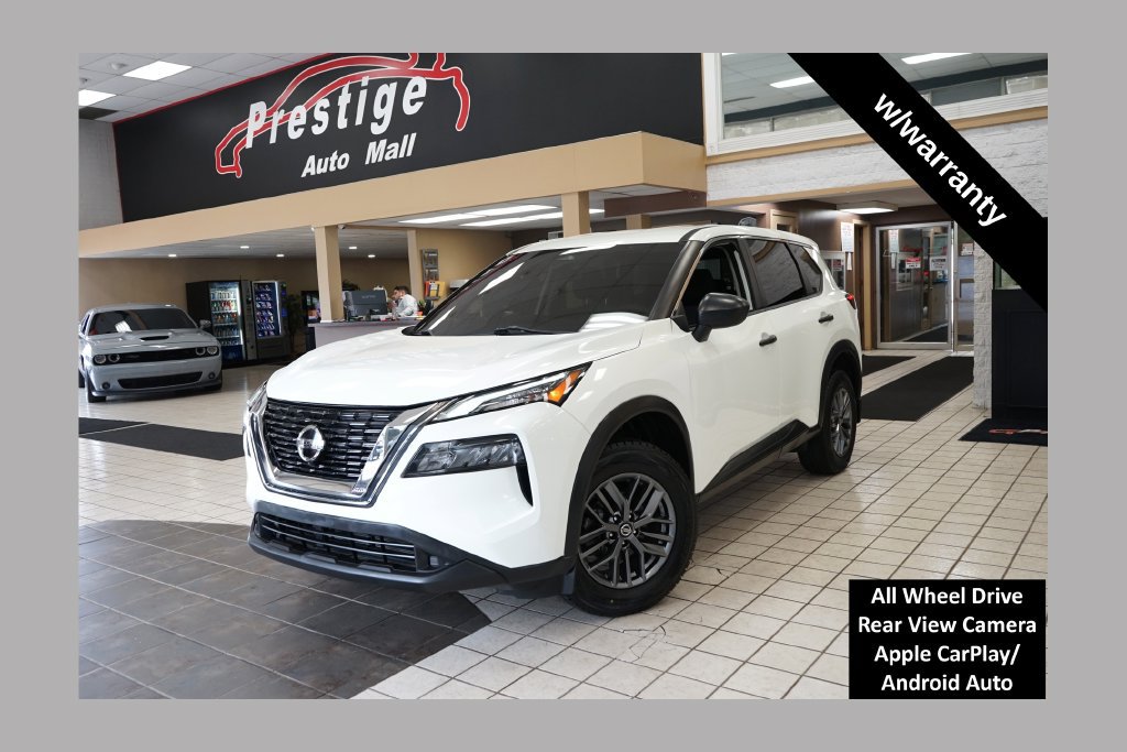 Used 2021 Nissan Rogue S AWD/4WD image 1