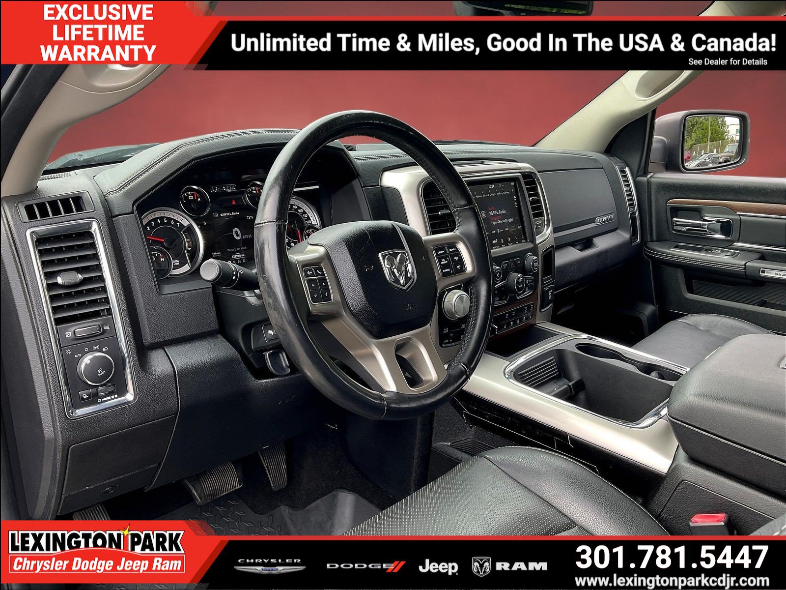 Used 2018 RAM 1500 Laramie w/ Convenience Group AWD/4WD image 17