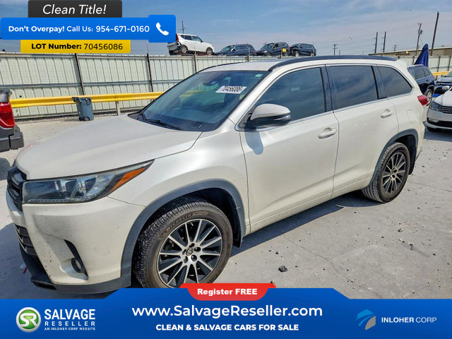 Used 2017 Toyota Highlander SE FWD image 1