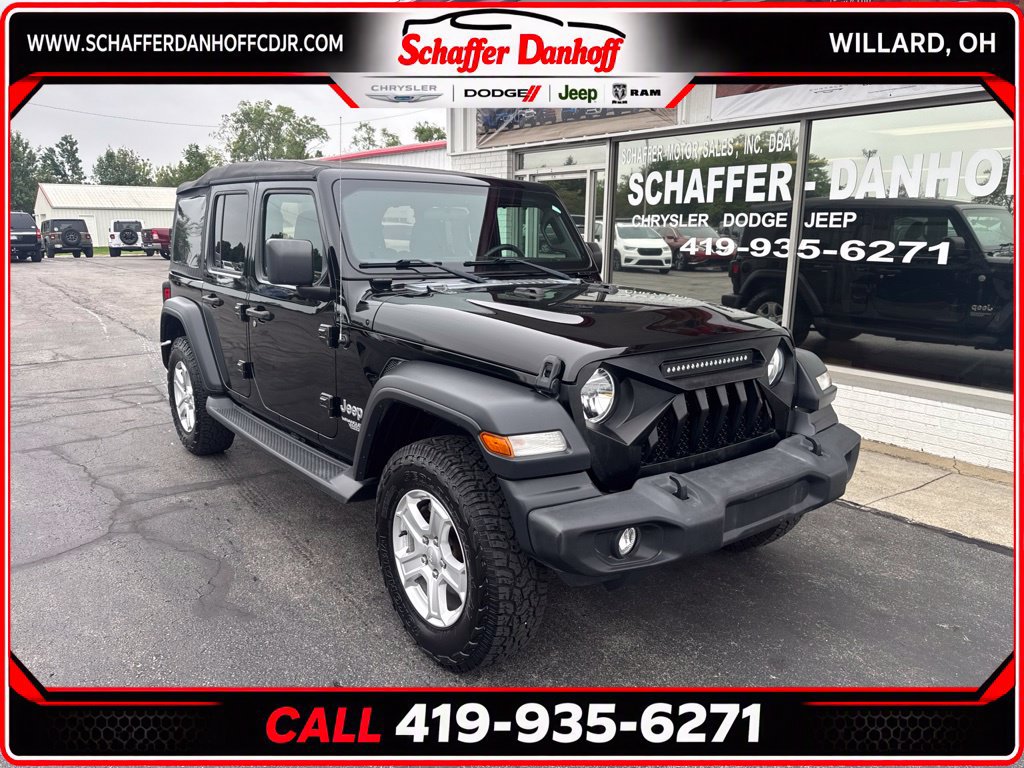 Used 2019 Jeep Wrangler Unlimited Sport S AWD/4WD image 1
