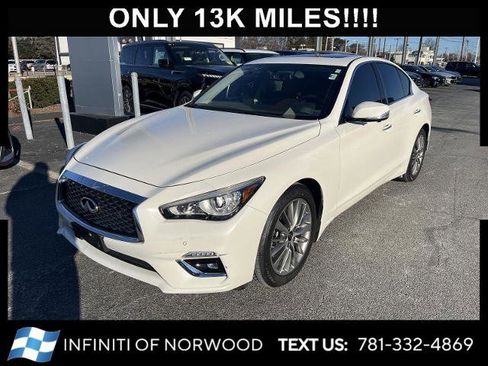 Certified 2023 INFINITI Q50 Luxe w/ Cargo Package image 1