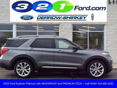 Used 2022 Ford Explorer Platinum w/ Equipment Group 601A AWD/4WD image 3
