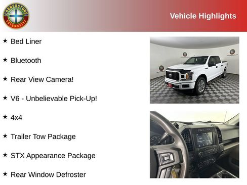 Used 2018 Ford F150 XL w/ Equipment Group 101A Mid AWD/4WD image 2