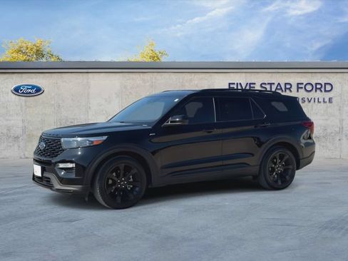 Used 2024 Ford Explorer ST-Line w/ Class IV Trailer Tow Package RWD image 4