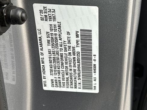 Used 2020 Honda Odyssey Elite image 35