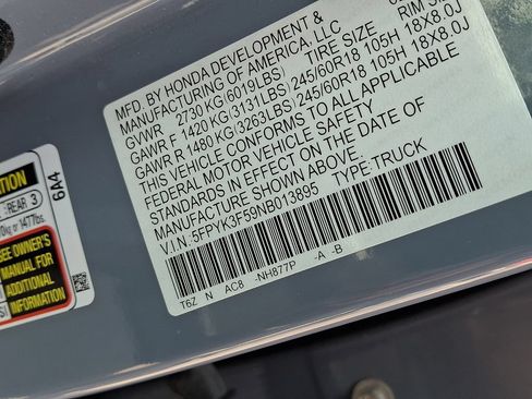 Used 2022 Honda Ridgeline RTL image 28
