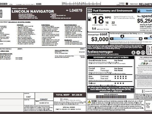 Used 2024 Lincoln Navigator Reserve image 4