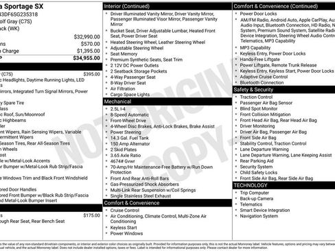 Certified 2025 Kia Sportage SX FWD image 7