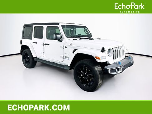 Used 2023 Jeep Wrangler Sahara w/ Cold Weather Group image 1
