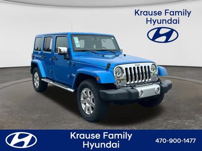 Used 2015 Jeep Wrangler Unlimited Sahara w/ Mopar Chrome Edition Group