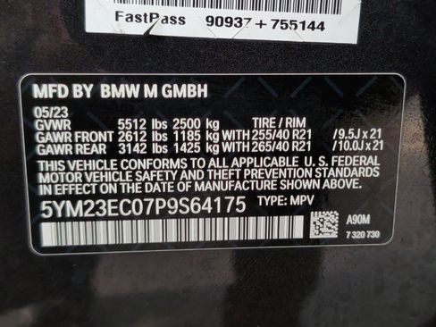 Used 2023 BMW X4 M w/ Competition Package image 36