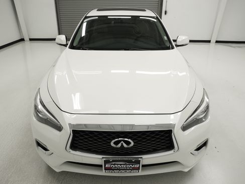 Used 2018 INFINITI Q50 Luxe w/ Essential Package (3.0T Luxe) RWD image 2