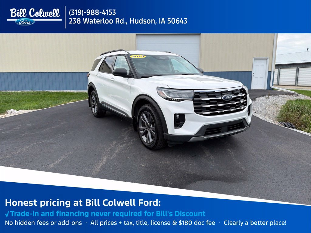 Certified 2025 Ford Explorer Active w/ Active Comfort Package AWD/4WD image 1