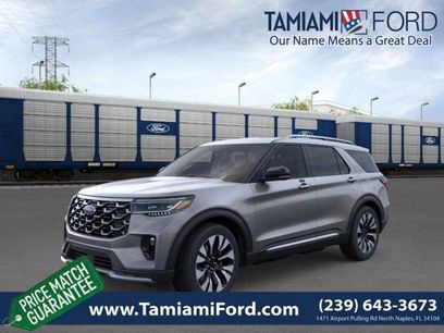 New 2026 Ford Explorer Platinum