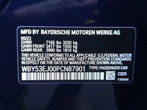Used 2023 BMW i7 xDrive60 AWD/4WD image 68