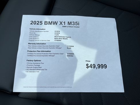 Certified 2025 BMW X1 M35i image 19